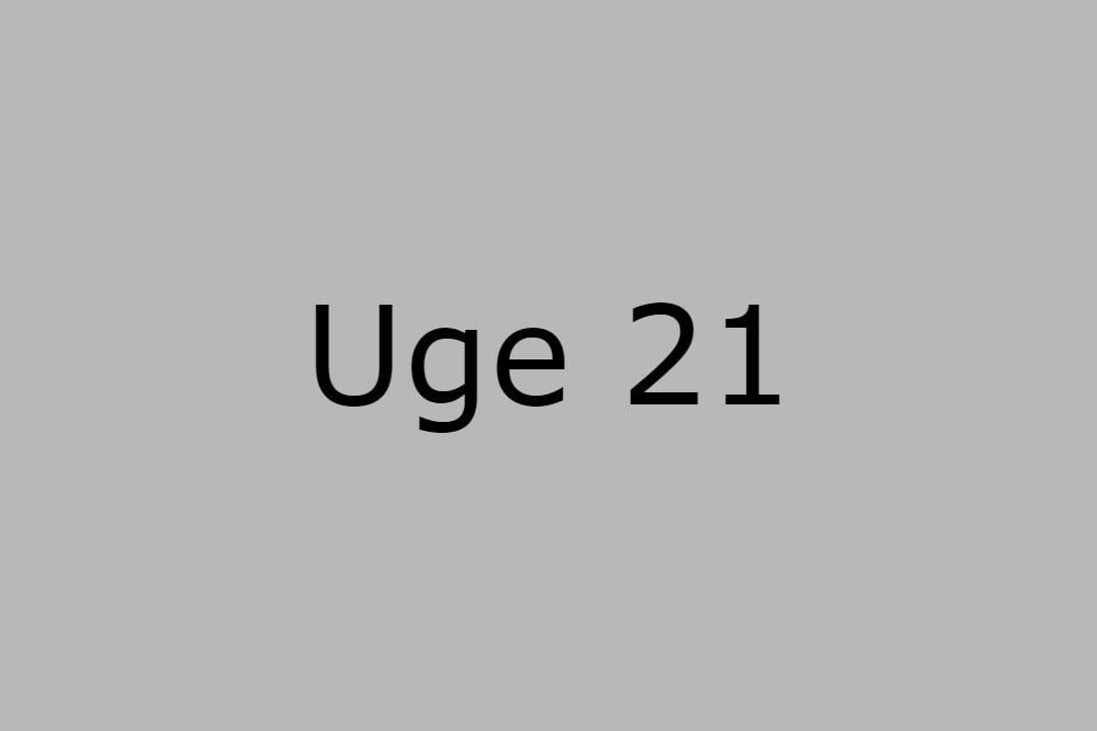 Uge 21 2024 Se datoer og uge nr. for uge 21 i år og næste år