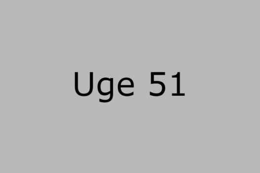 Uge 51